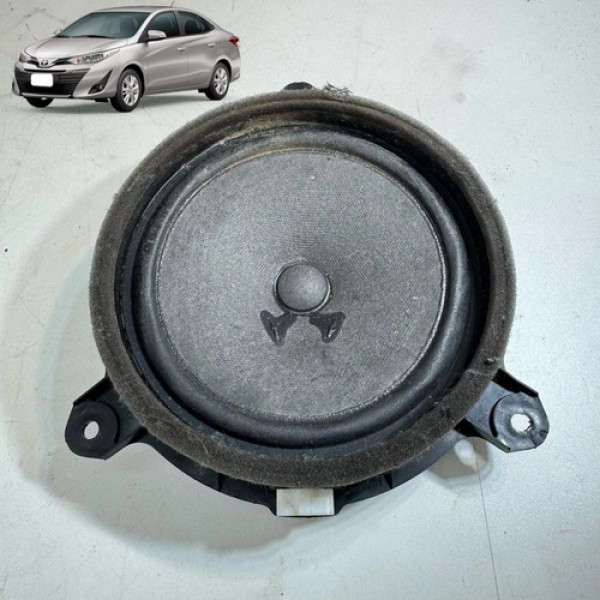 Alto Falante Porta Toyota Yaris 1.5 2019 2020 2021 Original Preto