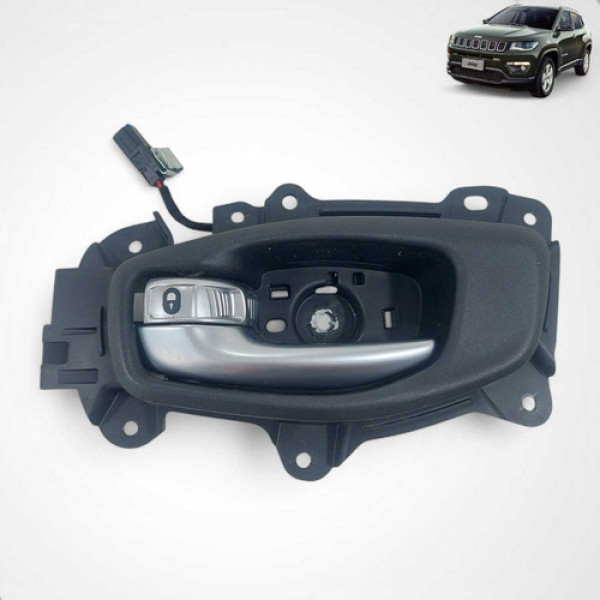 Maçaneta Interna Compass 2017 2021 Dianteira Esquerda  Dianteira