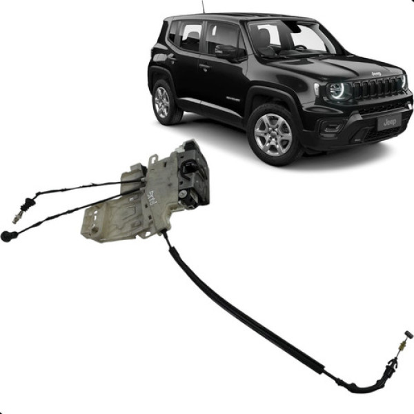 Fechadura Da Porta Traseira Direita Jeep Renegade 1.8 2018