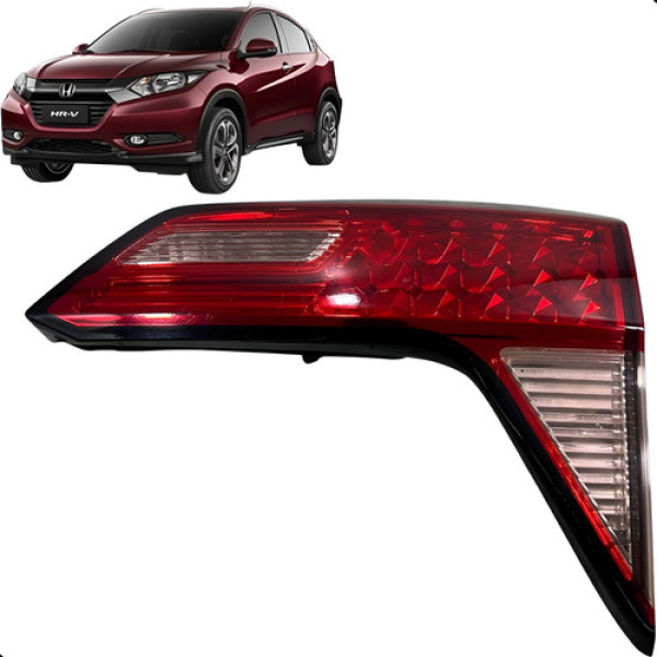 Lanterna Direita Tampa Traseira Honda Hr-v Hrv 2016 A 2018 Esquerdo/motorista Vermelho