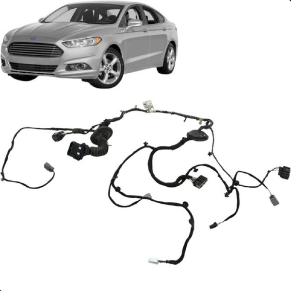 Chicote Porta Traseira Direita Fusion 2.0  2014 A 2016