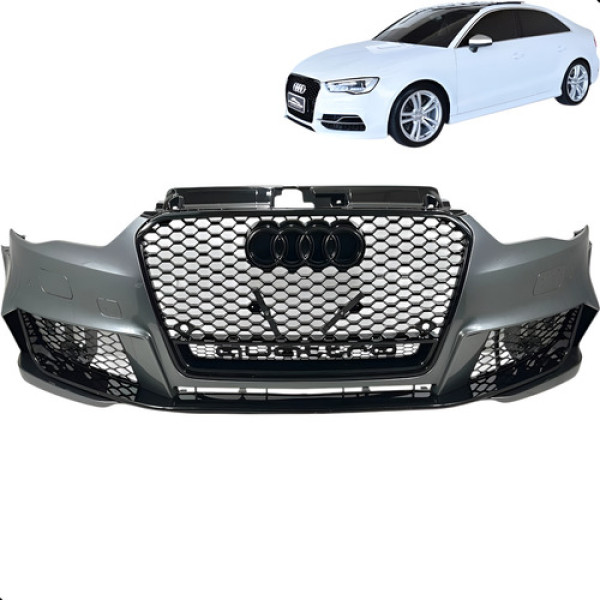 Parachoque Dianteiro Audi S3 2014 2015 2016  Prata