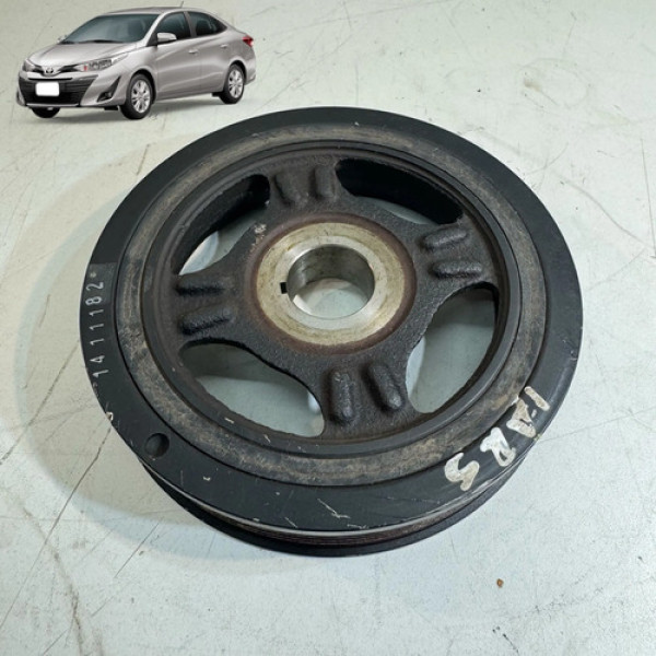 Polia Virabrequim Toyota Yaris 1.5 2019 2020 2021 Original