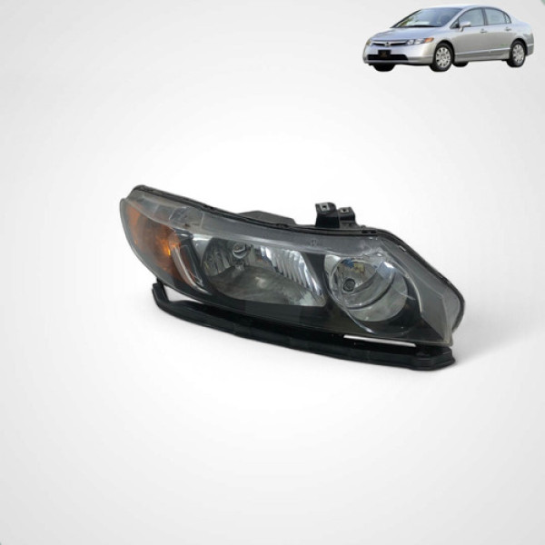 Farol Direito Honda Civic 2007 2008 2009 Direito/passageiro