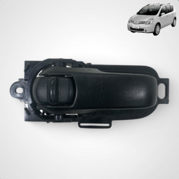 Maçaneta Interna Porta Traseira Esquerda Livina 2011 A 2014 Traseira