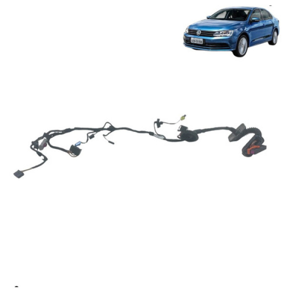 Chicote Porta Dianteira Direita Jetta 2014 A 2018