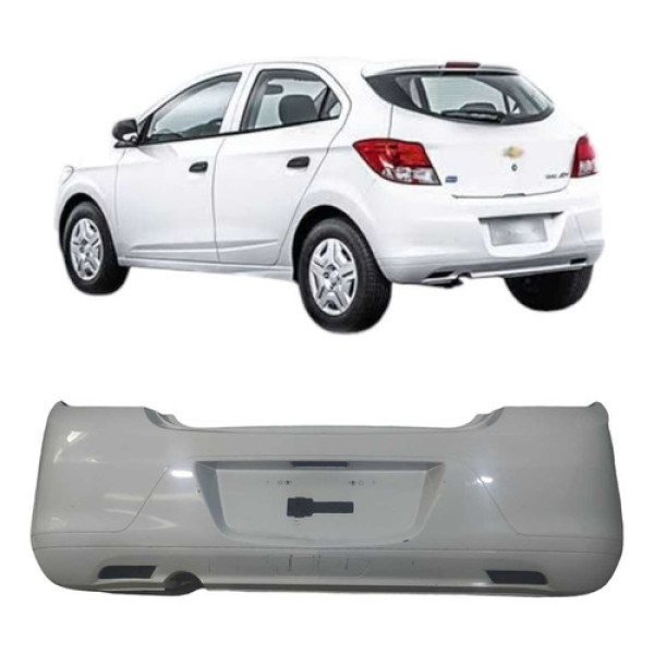 Parachoque Traseiro Onix 2013 A 2019 Sem Sensor