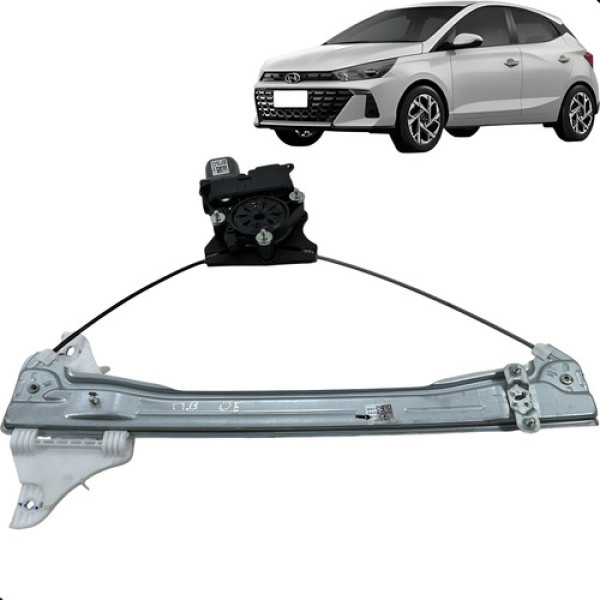 Motor Maquina Vidro Dianteira Esquerda Hb20 2023 A 2025