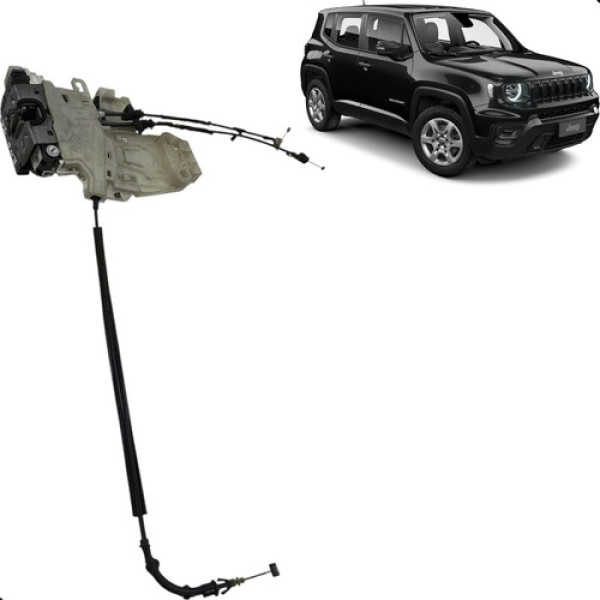 Fechadura Porta Traseira Esquerda Jeep Renegade 2016 A 2021