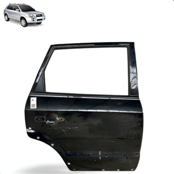 Porta Traseira Direita Tucson 2007 2009 2010 2011 A 2015 Traseira Direita Preta