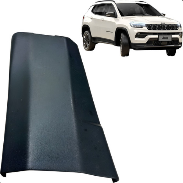 Acabamento Esquerdo Inferior Coluna Central Compass 2022  Preto