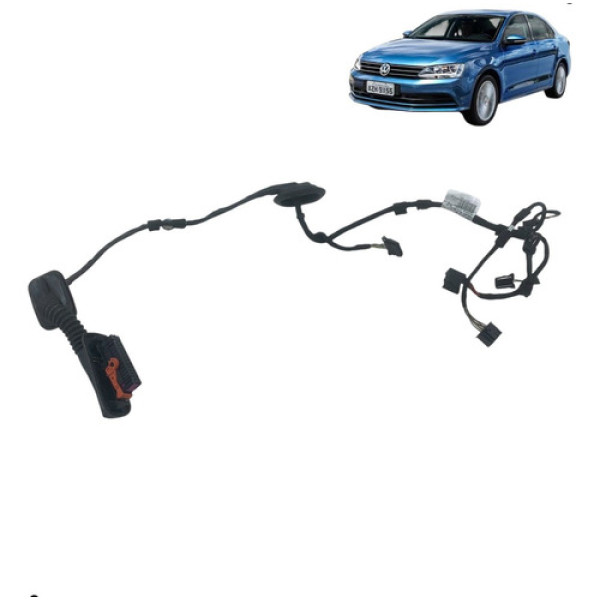 Chicote Porta Traseira Esquerda Jetta 2011 A 2017 