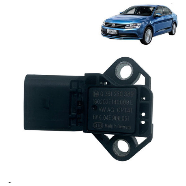 Sensor Pressao Turbina Map Jetta 1.4 2014 A 2017 