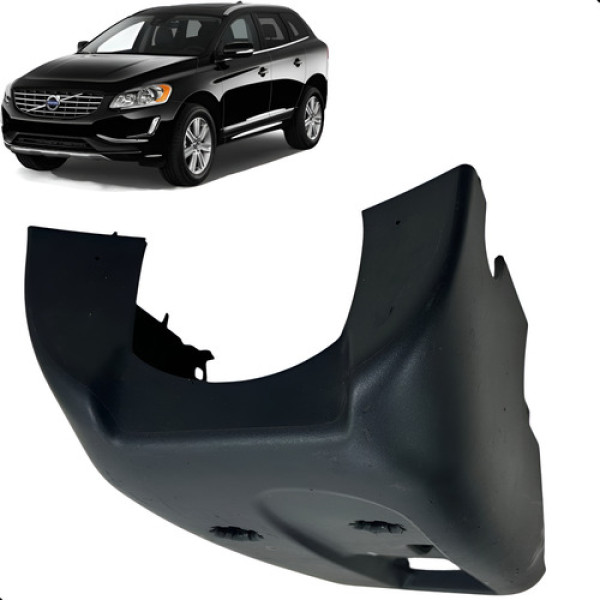 Acabamento Coluna Direção Volvo Xc60 2015 A 2017  Preto