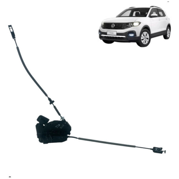 Fechadura Porta Traseira Direita Tcross 2020 A 2024 