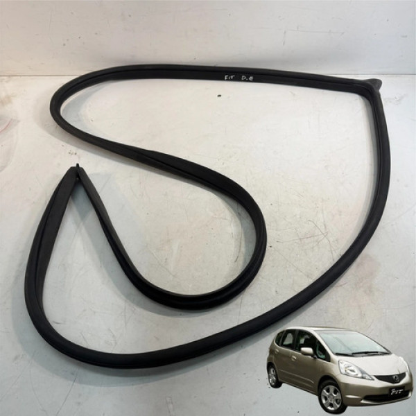 Borracha Porta Honda Fit 1.5 2009 A 2014 Dianteira Esquerda