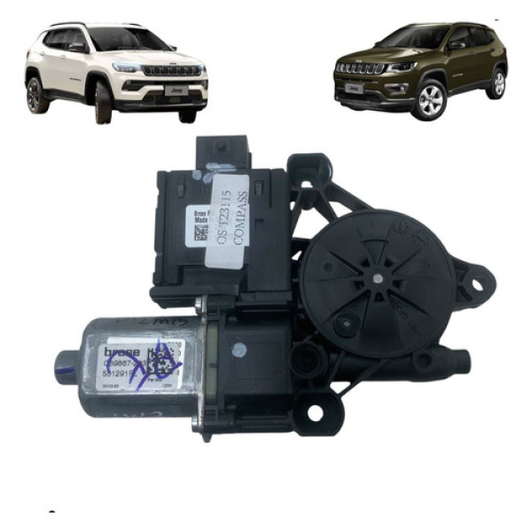Motor Vidro Porta Compass 2022 2024 Dianteira Esquerda 