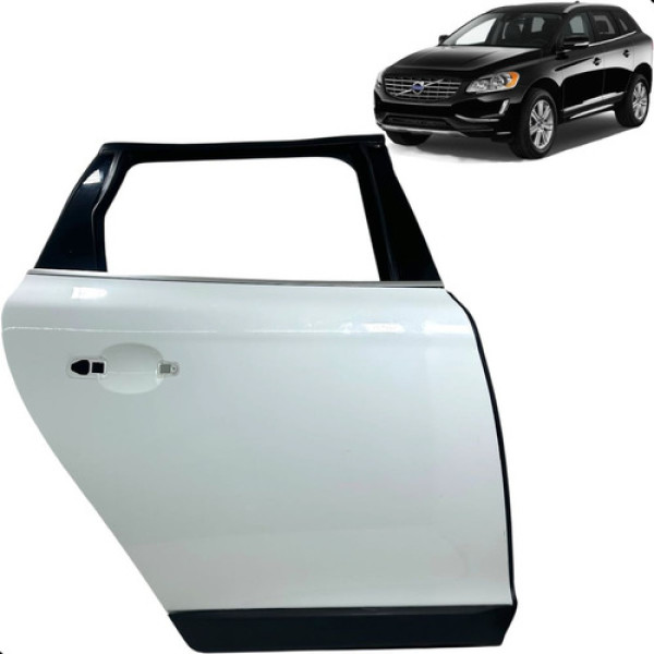 Porta Traseira Volvo Xc60 2014 2015 2016 2017 Direita Traseira Direito Branco