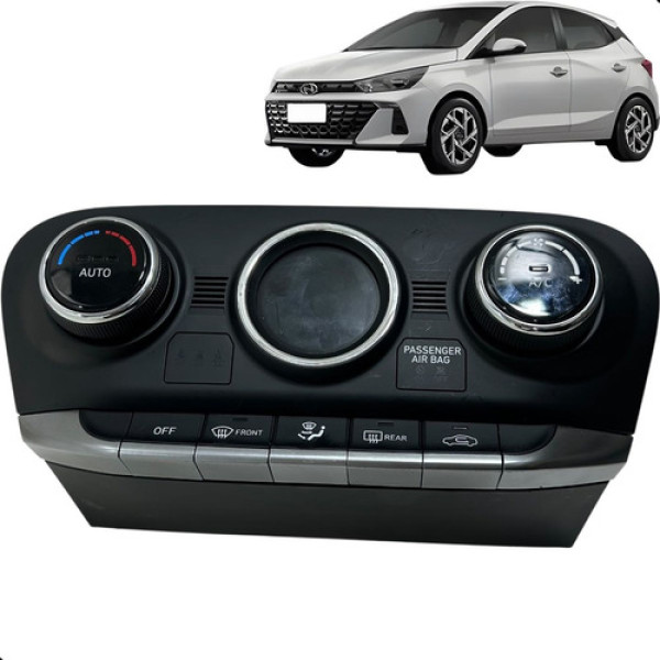 Botão Comando Ar Hb20 2023 2024 2025 Digital Preto