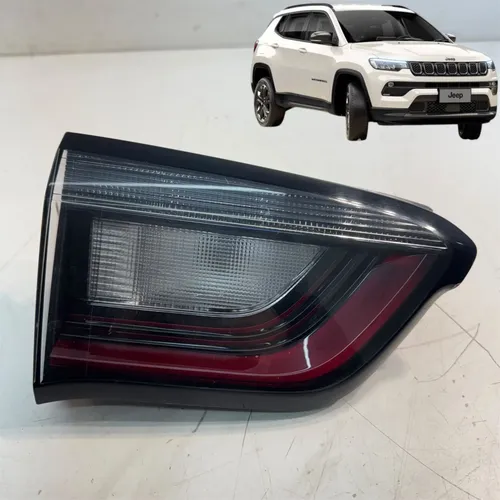 Lanterna Traseira Esquerda Compass 2022 A 2024 Tampa Malas Esquerdo/motorista Vermelho