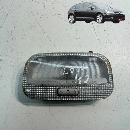 Luz Cortesia Teto Citroen C4 Hatch 2009 A 2013 Traseira