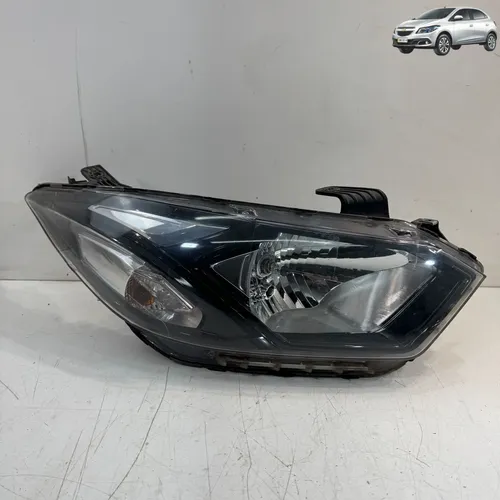 Farol Dianteiro Prisma Onix 2017 2019 Direito C/detalhes Direito