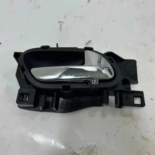 Maçaneta Porta Dianteira Dianteira Peugeot 308 2013 A 2016 Preto Dianteira