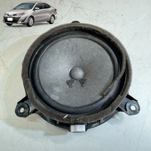 Alto Falante Porta Toyota Yaris 1.5 2019 2020 2021 Preto