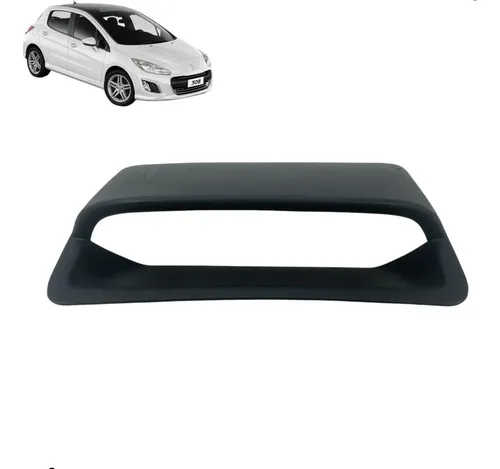 Moldura Computador Bordo Peugeot 308 2012 2016 Detalhe 