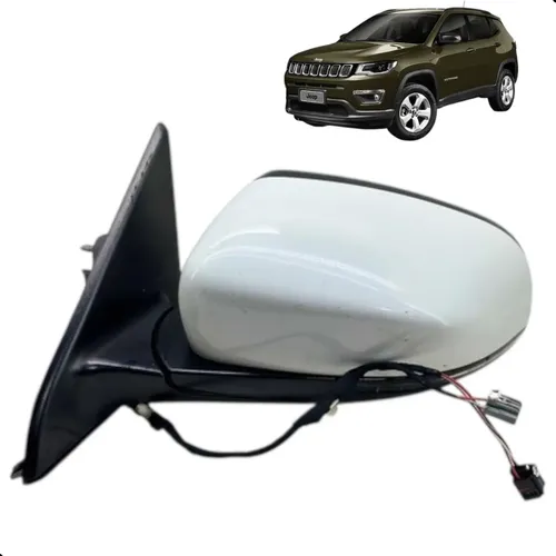 Retrovisor Esquerdo Jeep Compass 2016 A 2020 5fios C7519